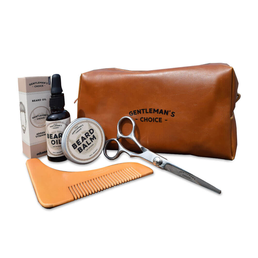 Set de cuidado de la barba Deluxe