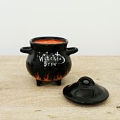 Cuenco de sopa en forma de caldero termosensible