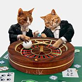 Juguete de ruleta para gatos