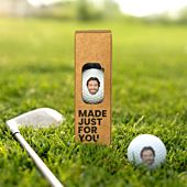 Bolas de golf personalizadas con caras