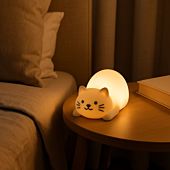 Luz nocturna de gato