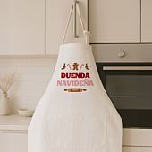 Delantal personalizable Repostería navideña