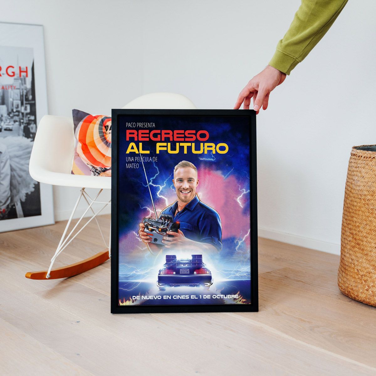 Póster personalizado de Regreso al Futuro