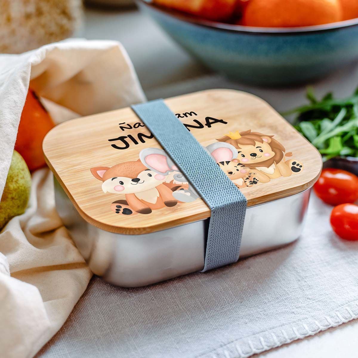 Fiambrera personalizada para niños