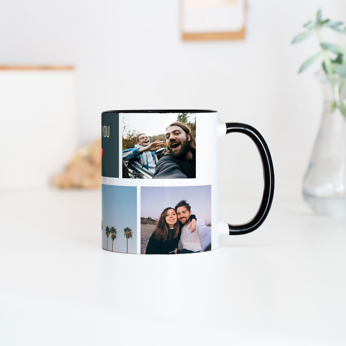 Taza con fotos personalizables