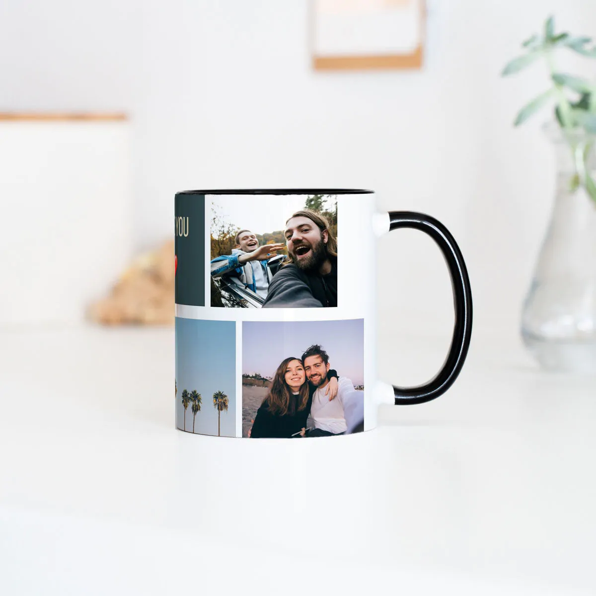 Taza con fotos personalizables