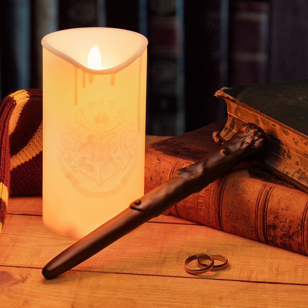 Vela LED de Harry Potter con mando a distancia de varita