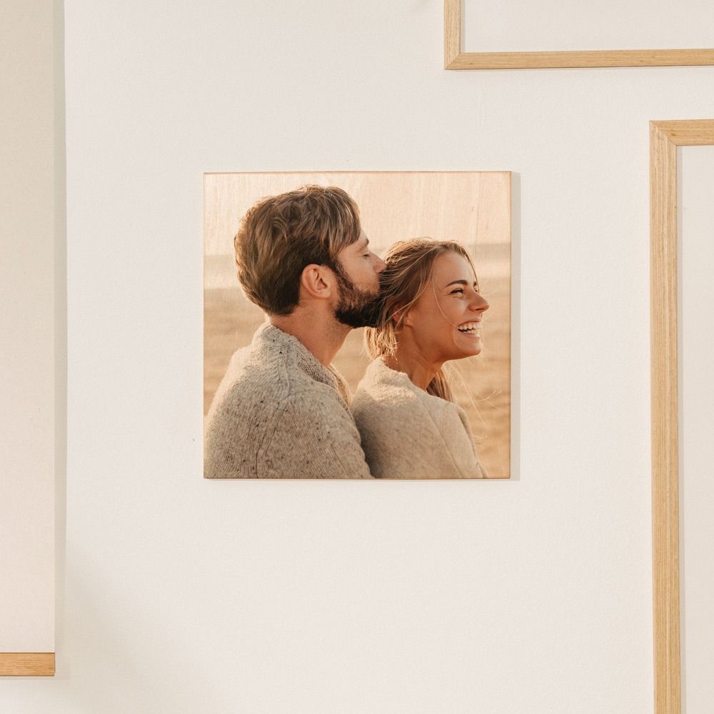 Foto personalizable en madera