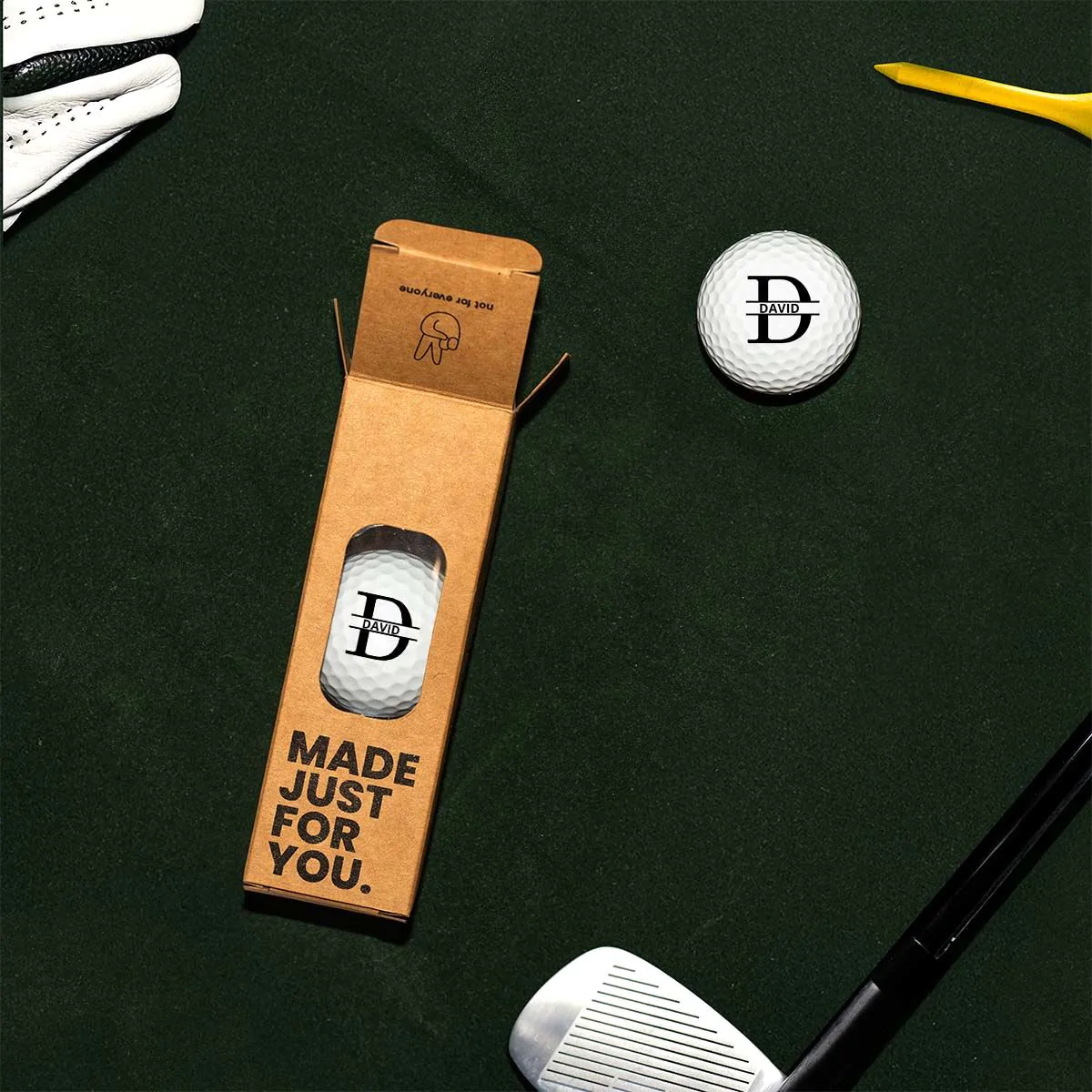 Bolas de golf personalizadas con monograma