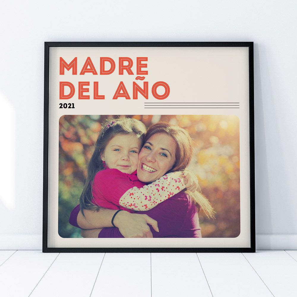 Póster Personalizado Estilo Cubierta de Vinilo