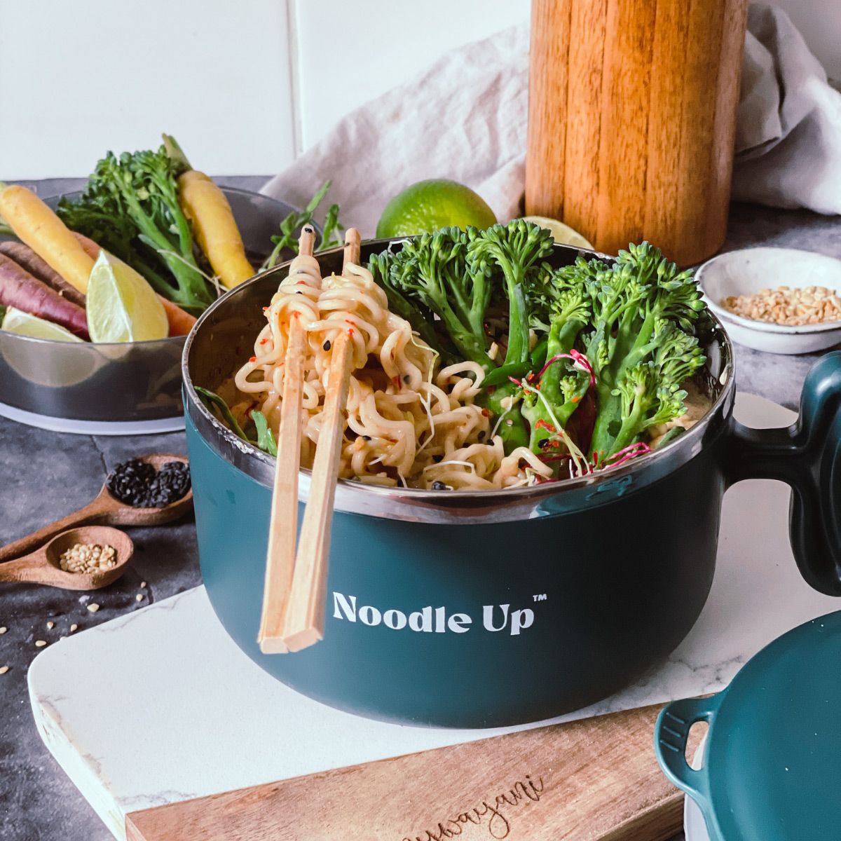 Bol de ramen para llevar 
