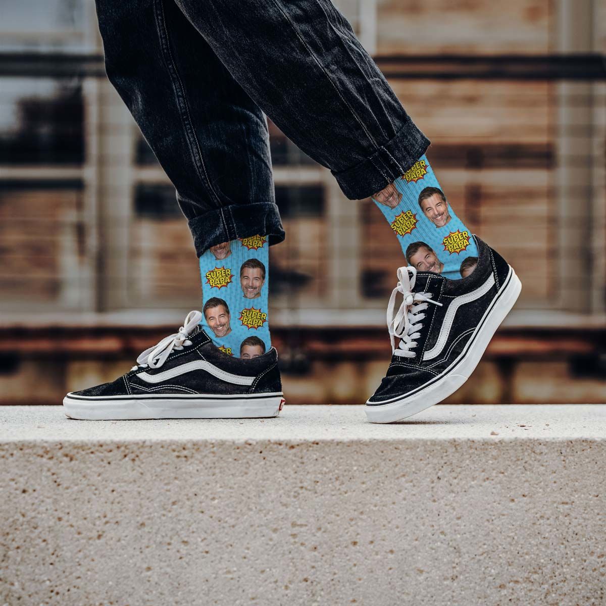 Calcetines personalizados para mamá o papá