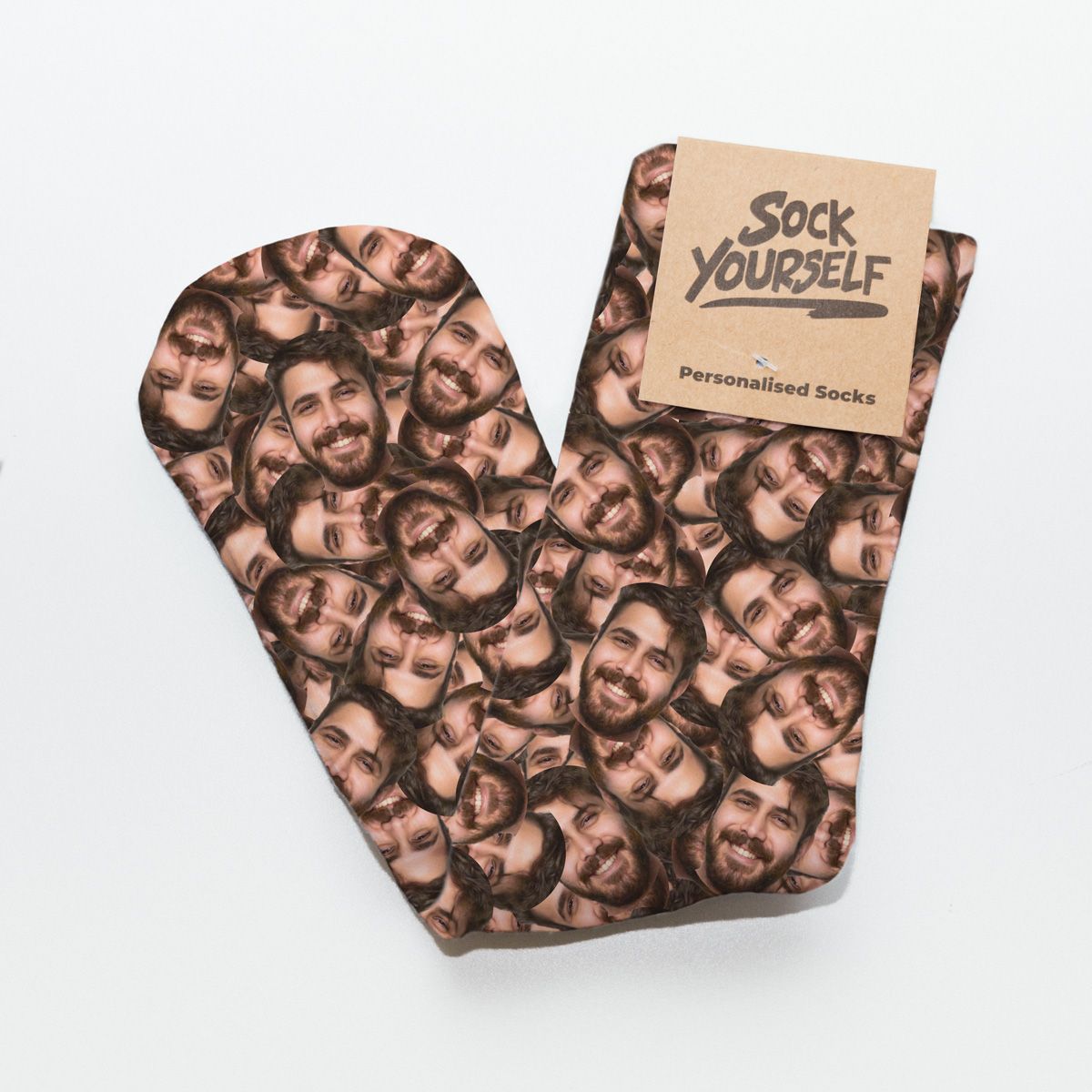 Calcetines personalizados con cara