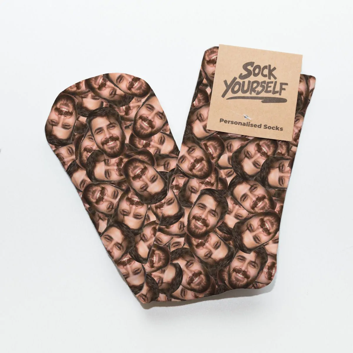 Calcetines personalizados con cara