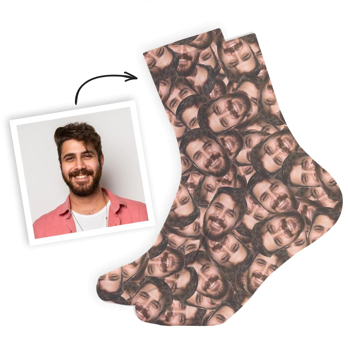 Calcetines personalizados con tu cara  Calcetines, Personalizar, Regalos  personalizados con fotos