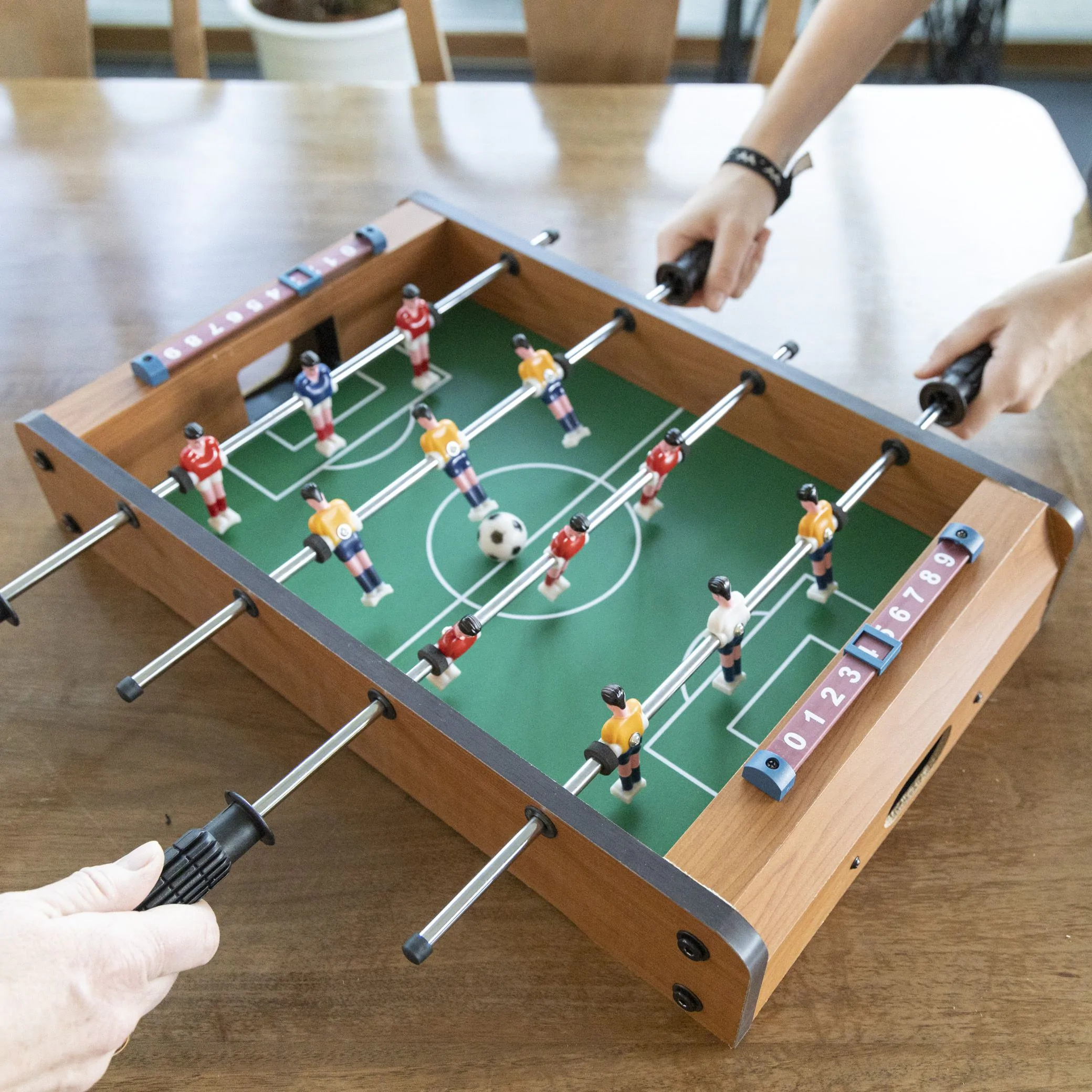 Futbolín de mesa