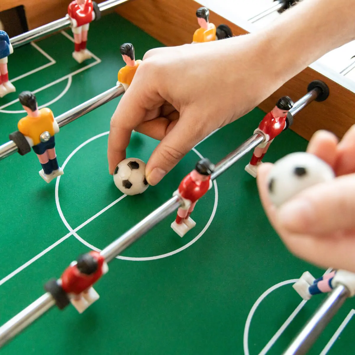 Futbolín de mesa