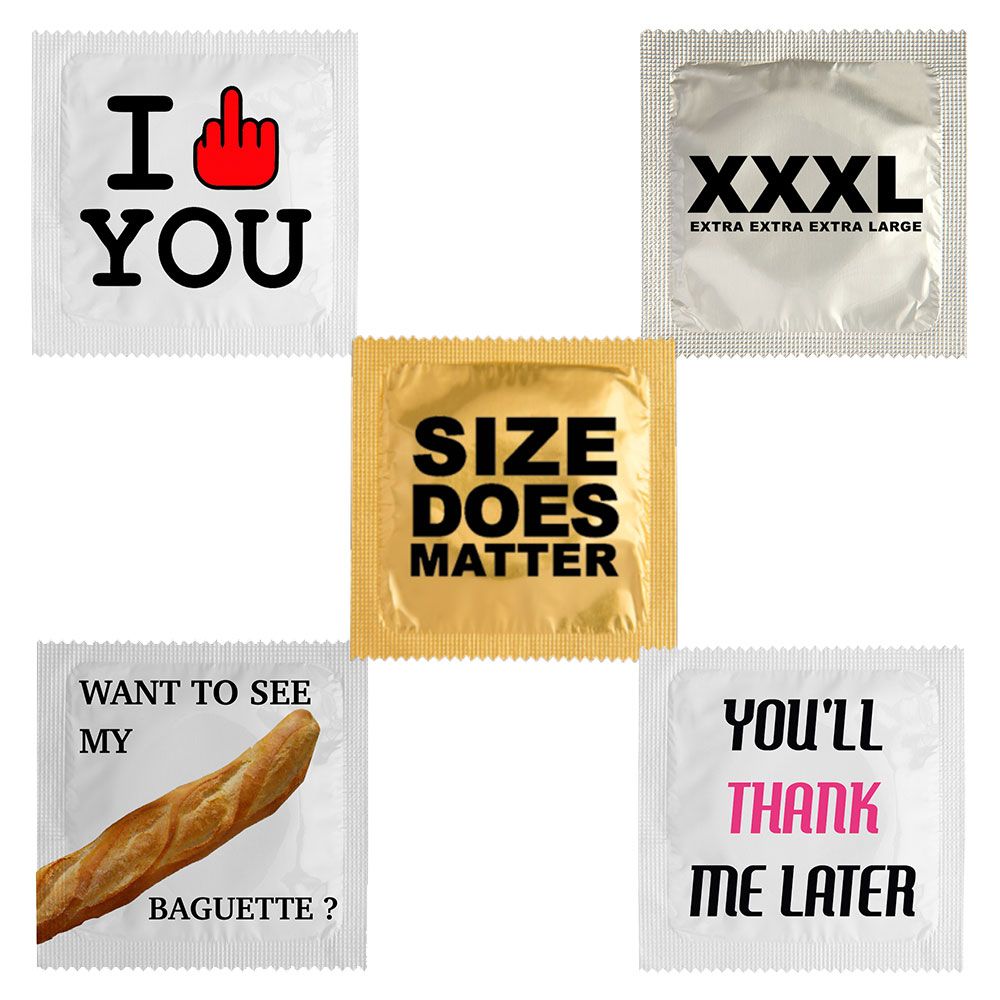 Set de condones divertidos