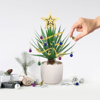 Adornos navideños para plantas de interior