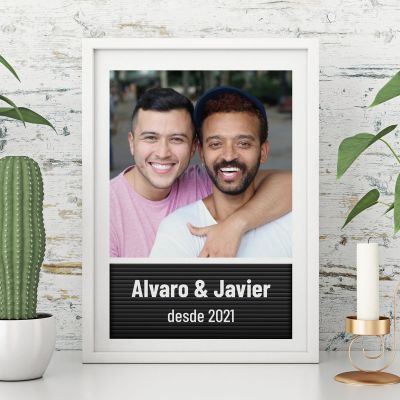 Póster con Imagen y Texto