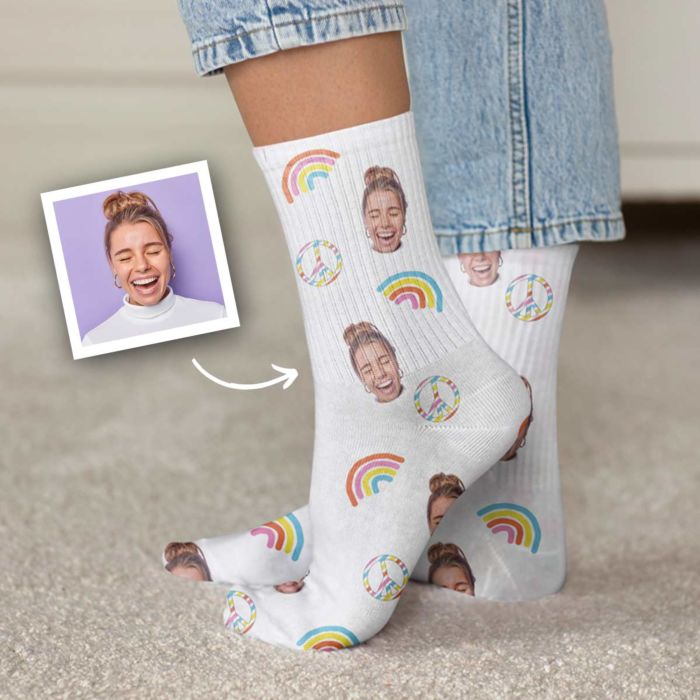 Calcetines personalizados con tu cara