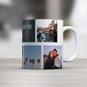 Taza con fotos personalizables