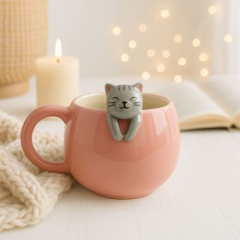 La taza con gato