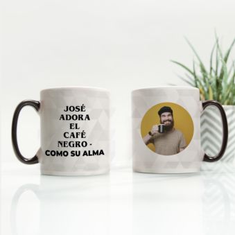Taza personalizada con imagen y texto