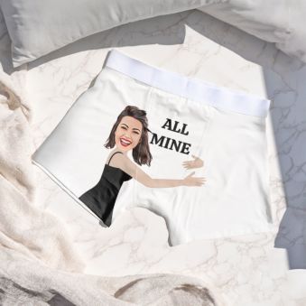 Bóxers personalizables con cara y texto