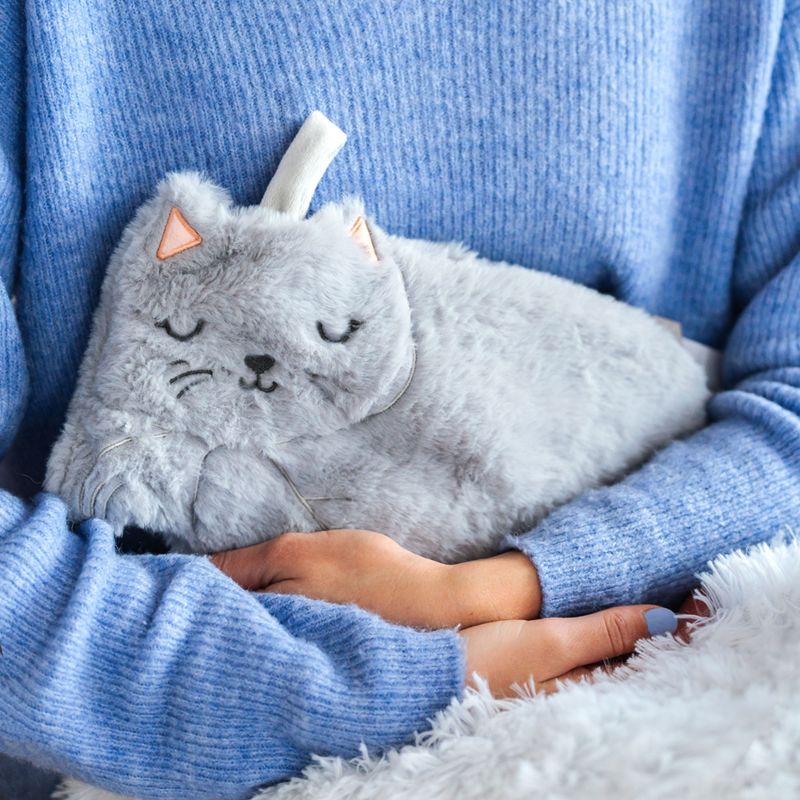 Bolsa de agua caliente de gato