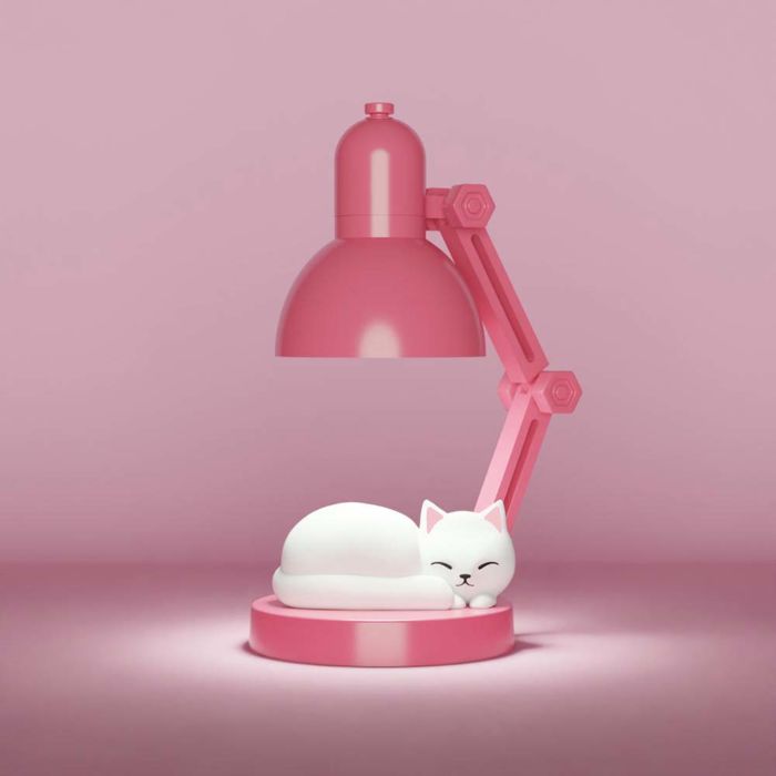 Mini lámpara de gato