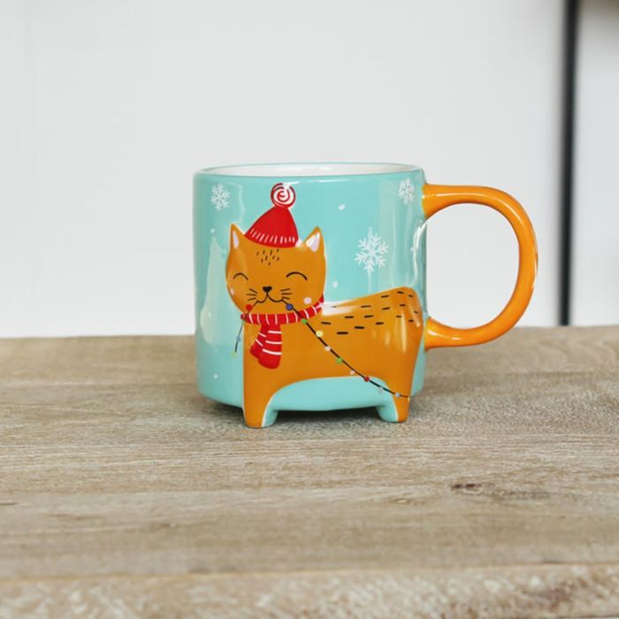 Taza de gato Edición Invierno
