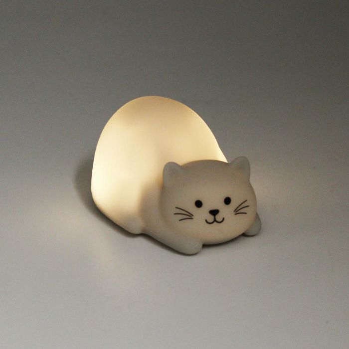 Luz nocturna de gato