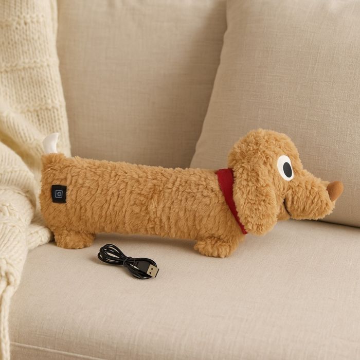 Perro de peluche USB calefactable