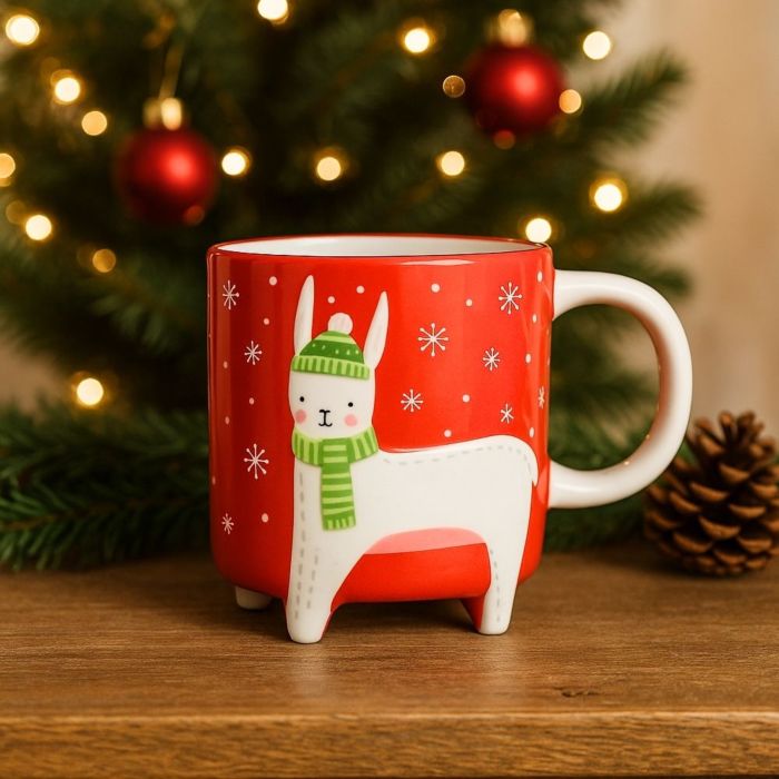 Taza de Conejo Edición de Invierno