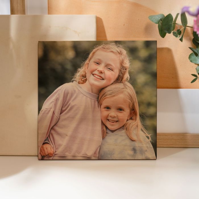 Foto personalizable en madera