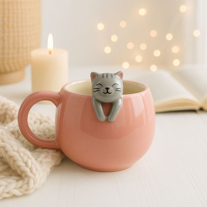 La taza con gato