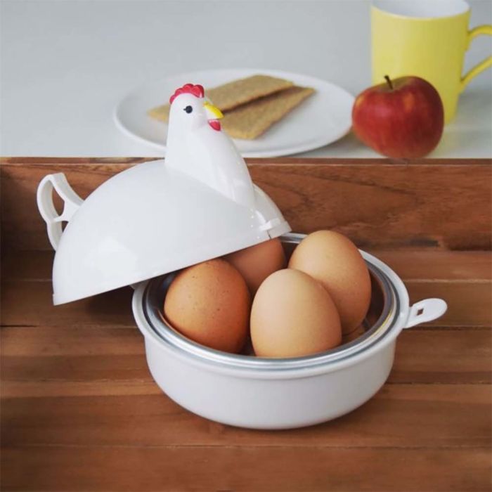 Cocedor de huevos para microondas