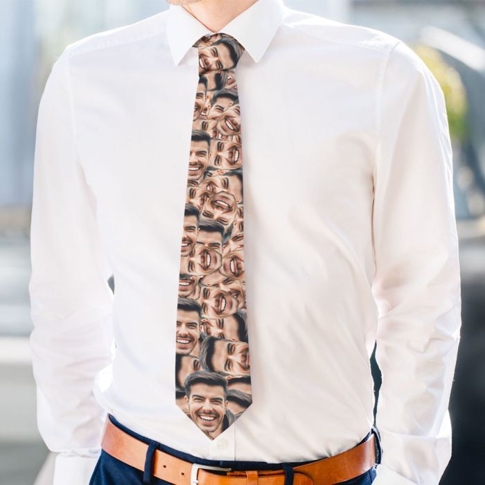 Corbata personalizada con tu cara