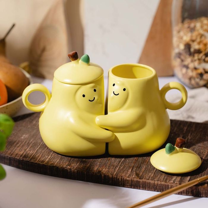 Tazas de peras en set de 2