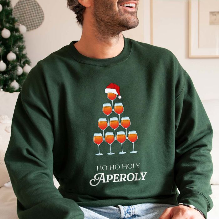 Jersey navideño de Aperol personalizable