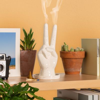 Quemador de incienso Peace & Love