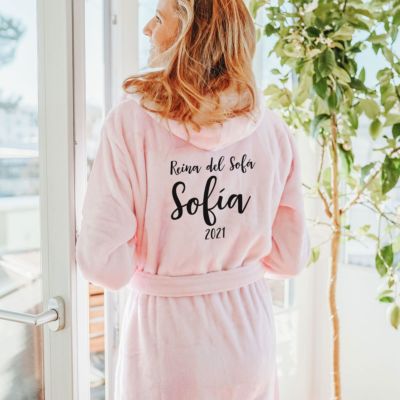 Albornoz personalizable con nombre