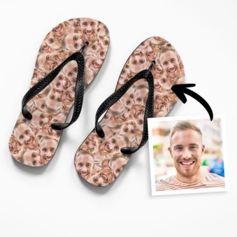 Chanclas Flip-Flops con Cara
