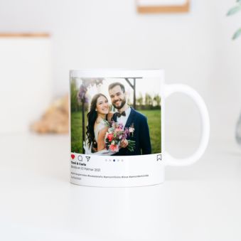 Taza personalizada estilo Instagram