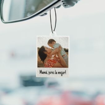 Ambientador de coche personalizado diseño Polaroid