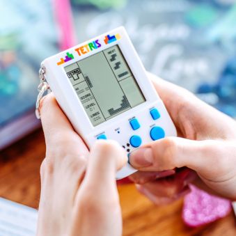 Llavero con el Juego del Tetris