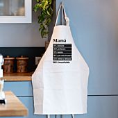 Delantal de cocina 100 % personalizable