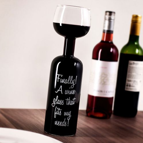 Copa-botella de vino