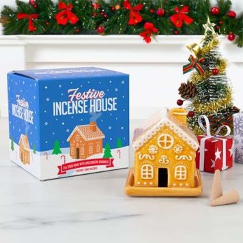 Casita de incienso de pan de jengibre